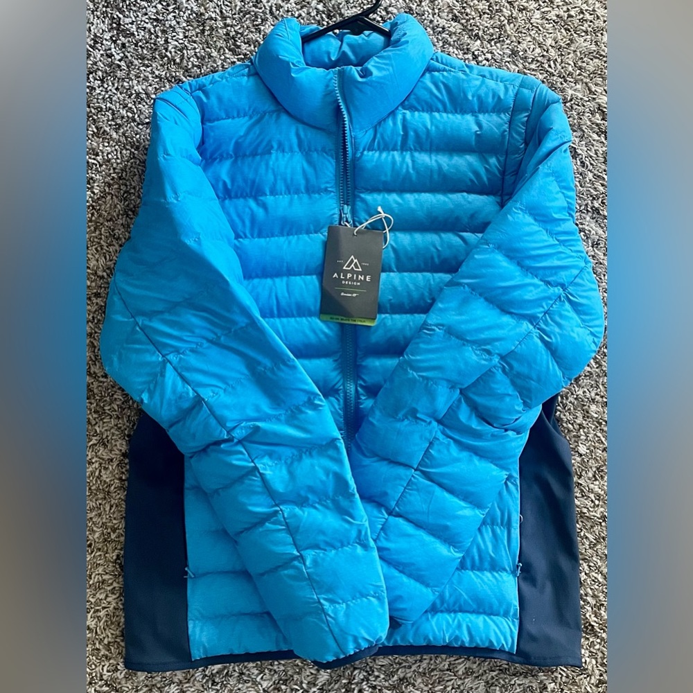 Alpine Design Men's Insulated Jacket & vest - Orchid Blue Heather size small